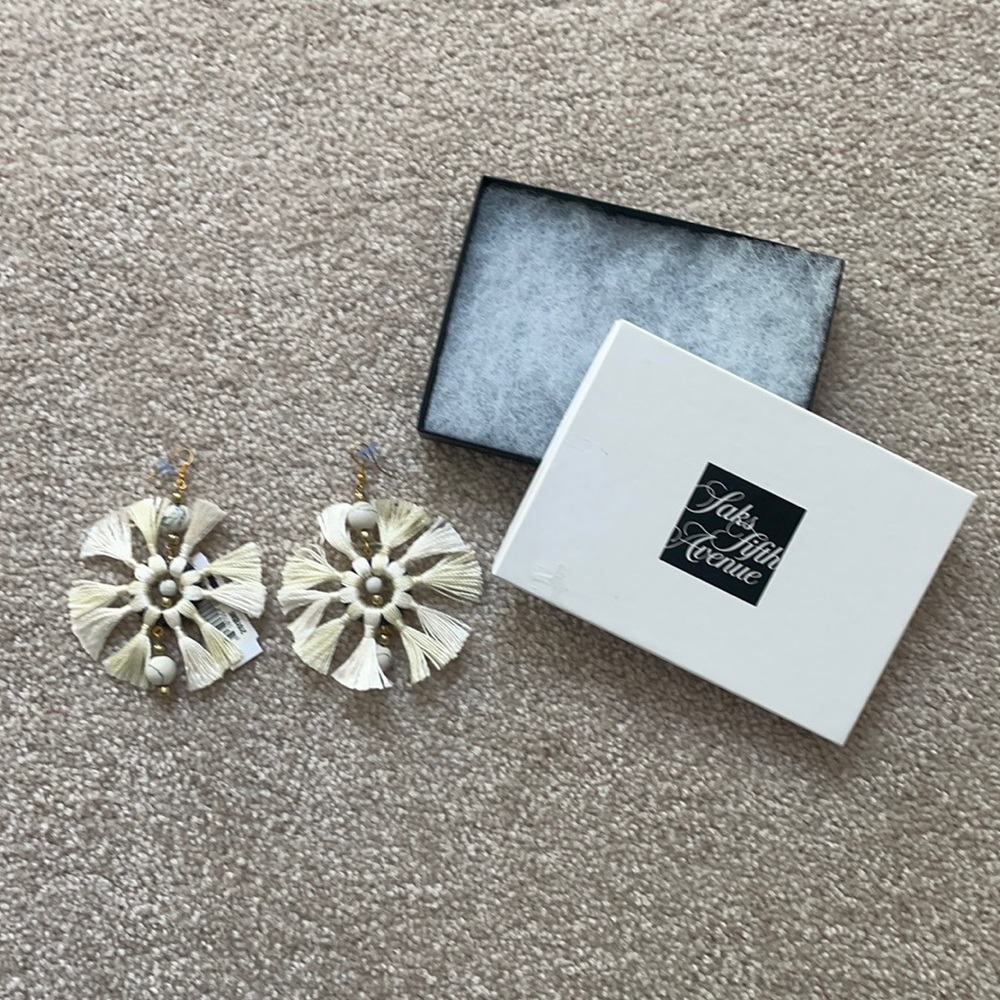 NWT Kenneth Jay Lane earrings from Saks